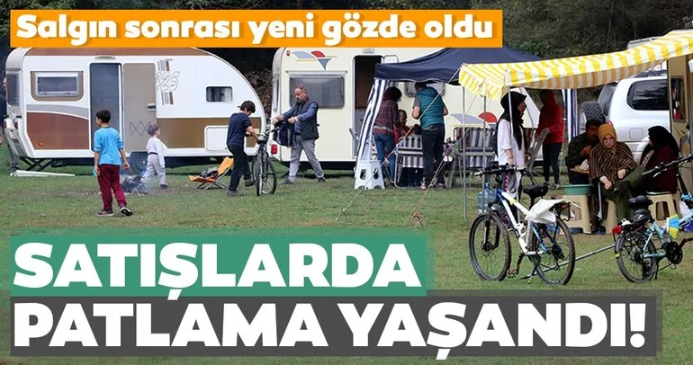 Corona virüs sonrası tatilcilerin gözdesi oldu! Karavan satışlarında patlama yaşandı...