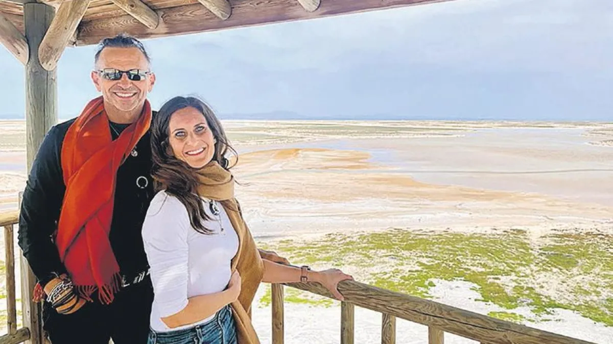 Tuz Gölü’ne hayran kaldılar