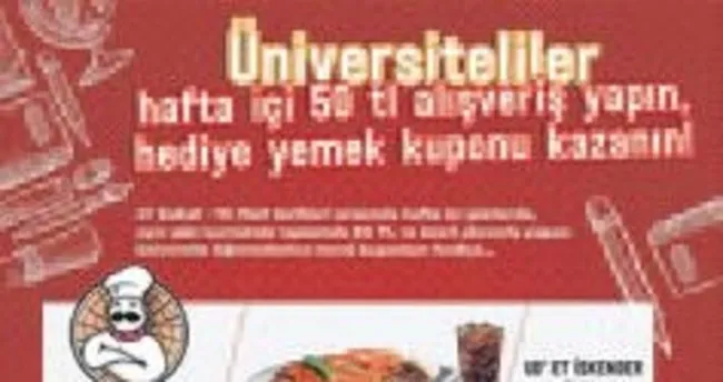 Universitelilere Yemek Kuponu Kayseri Bolge Haberleri