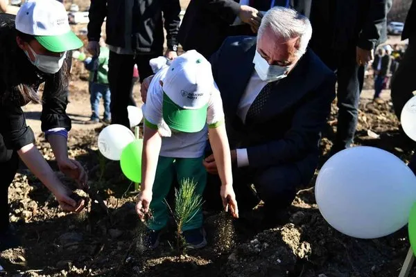 Isparta Çandır’da 12 Bin 503 fidan toprakla buluştu