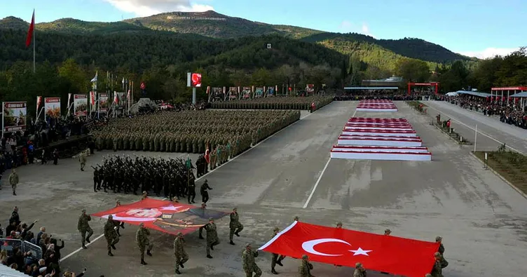 Bedelli askerler yemin etti