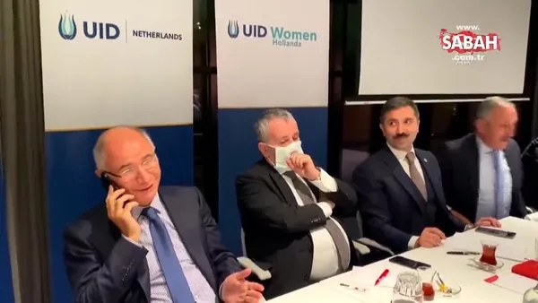 Cumhurbaşkanı Erdoğan, telefonla Hollanda'daki UDB yöneticilerine seslendi | Video