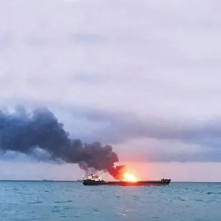 Kerç Boğazı’nda gemi faciası
