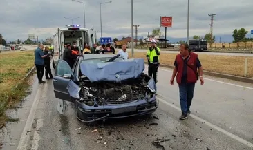 Amasya’da zincirleme kaza! 11 yaralı
