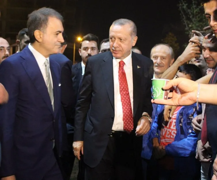 Başkan Erdoğan, Zeytinburnu sahilinde vatandaşlarla sohbet etti