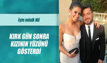 Buse Terim kızı Nil’in yüzünü gösterdi