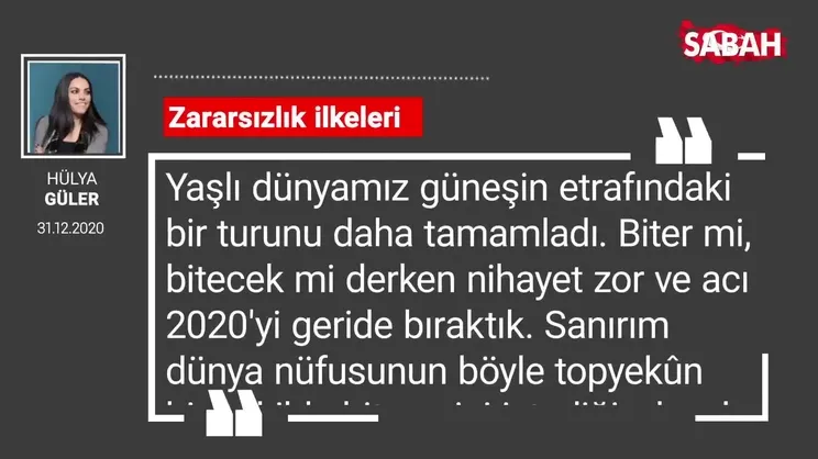 Hülya Güler 'Zararsızlık ilkeleri'
