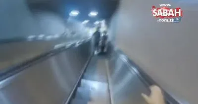 İstanbul’da Ukraynalı gençlerin tehlikeli “metrobüs sörfü” kamerada