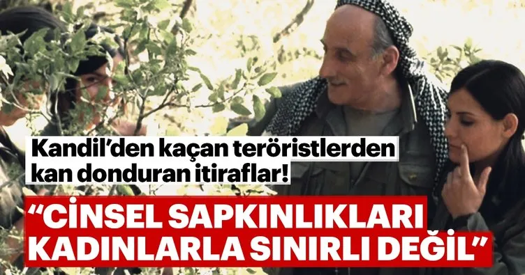 Kandil'den kaçan teröristten kan donduran itiraflar!