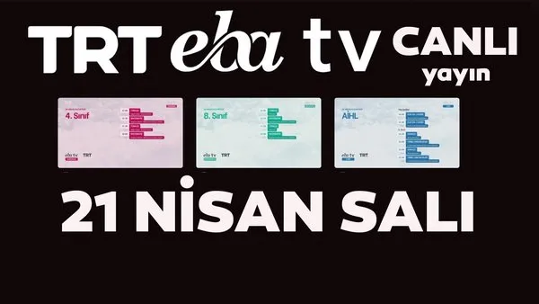 TRT EBA TV izle (21 Nisan 2020 Salı) Uzaktan Eğitim Lise, Ortaokul, İlkokul dersleri canlı yayın izle | Video
