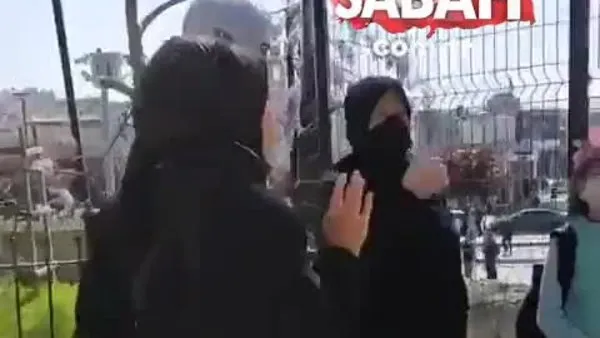 Üsküdar'da 'Kadınlar camiye giremez' kavgası! | Video