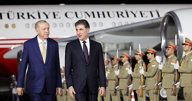 Başkan Erdoğan Irak’tan ayrıldı