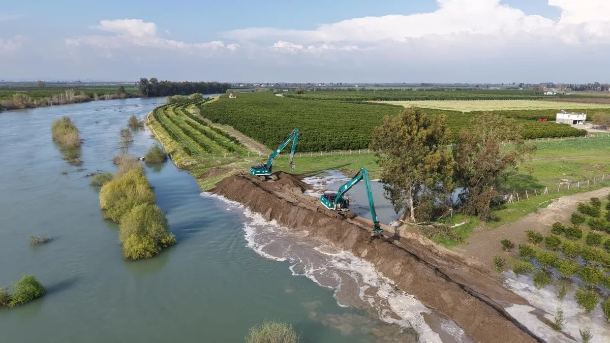 DSİ’nin taşkın riskine karşı çalışmaları hız kesmeden sürüyor