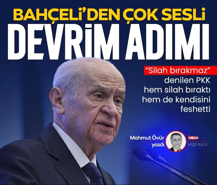 Bahçeli’den ‘çok sesli devrim’ adımı