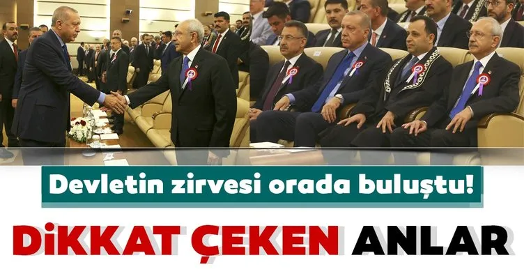 AYM’nin 57. Kuruluş Yıl Dönümü’nden dikkat çeken anlar! Başkan Erdoğan da katıldı