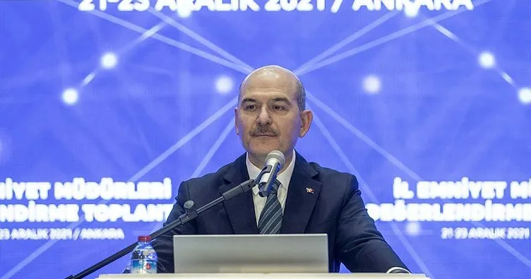 İçişleri Bakanı Süleyman Soylu: 2021 örgüte katılımın en az olduğu yıl oldu