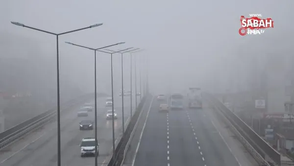 Kocaeli güne yoğun sisle başladı | Video