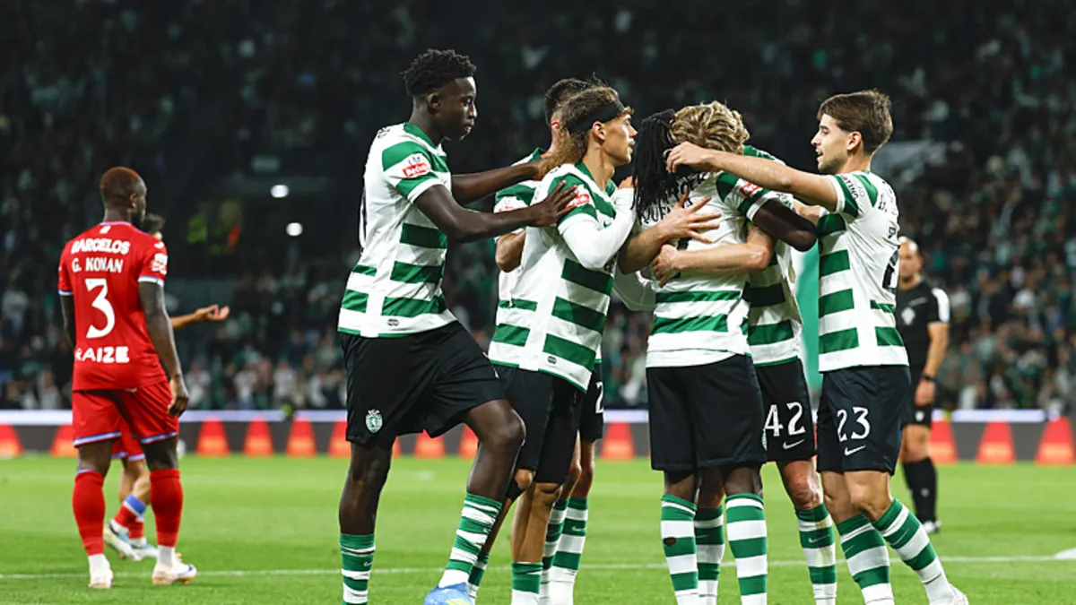 Sporting Lizbon, Gil Vicente’yi farklı geçti! Sporting Lizbon, Gil Vicente’yi farklı geçti!