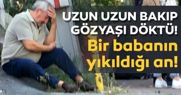 Bir babanın en acı anı!