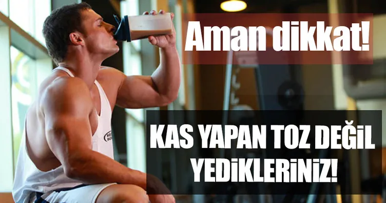 Protein tozlarındaki tehlike!