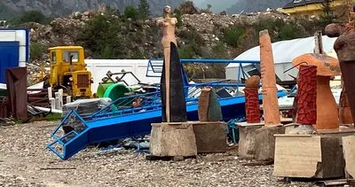 Kemer’de heykel krizi #antalya