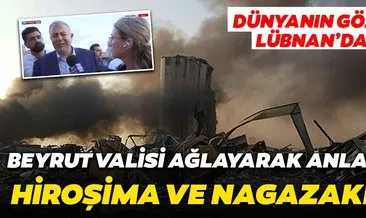 Son dakika haberi: Lübnan’ın Beyrut şehrinde yaşanan patlamanın etkisi sürüyor! Beyrut Valisi’nden Hiroşima ve Nagazaki açıklaması...