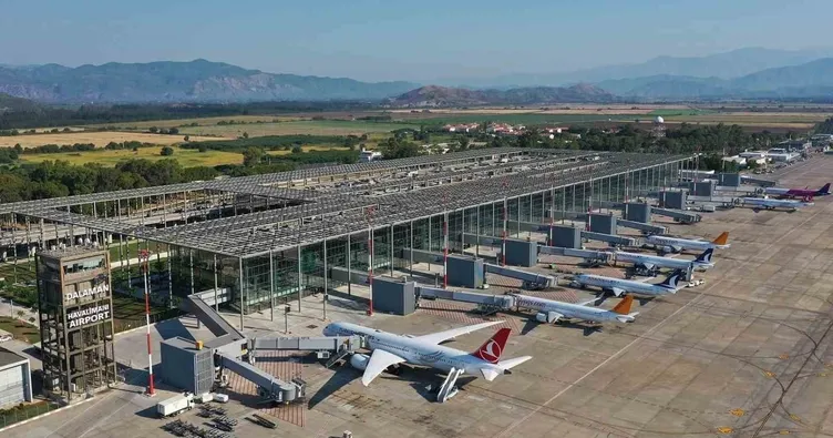 Dalaman Havalimanı’na yoğunluk
