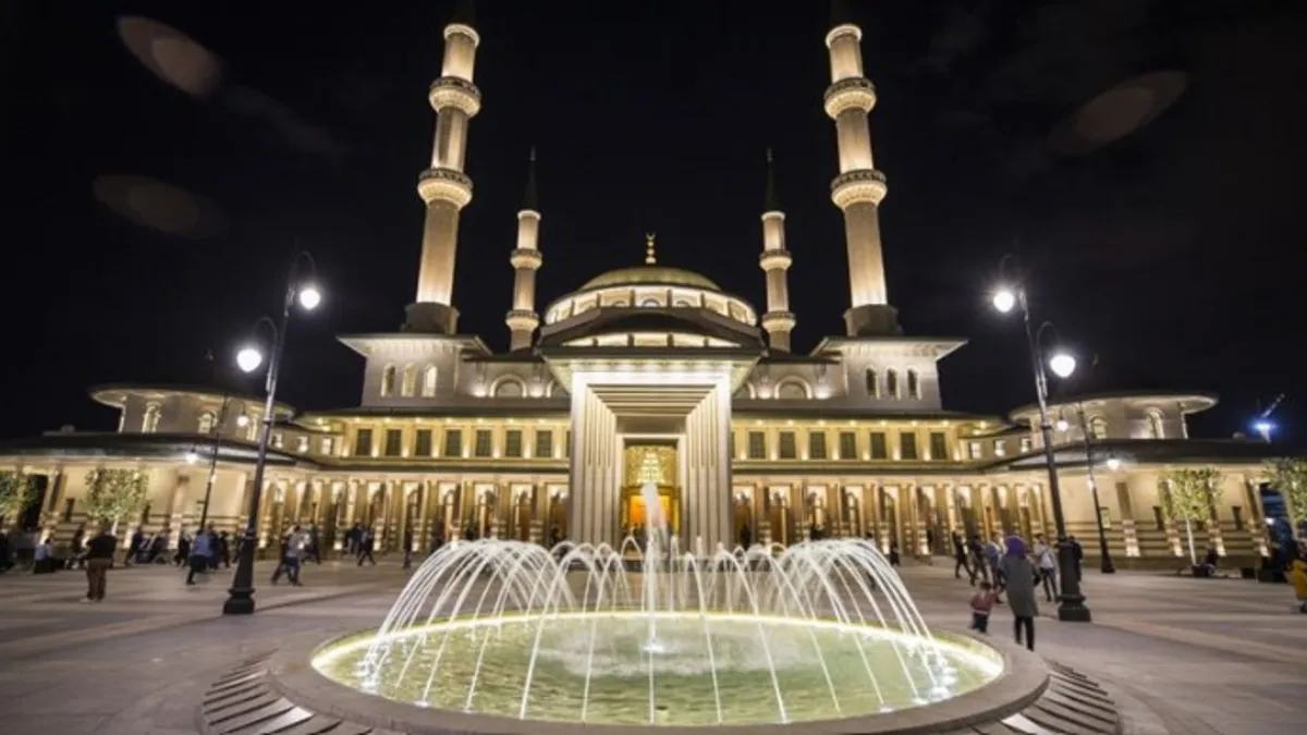 Beştepe Millet Camisi’nde Berat Gecesi programı düzenlenecek Beştepe Millet Camisi’nde Berat Gecesi programı düzenlenecek