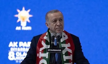 Başkan Erdoğan: Emperyalist oyunu bozma aşamasındayız #diyarbakir