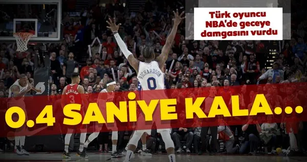 Furkan Korkmaz'dan maç kazandıran son saniye üçlüğü