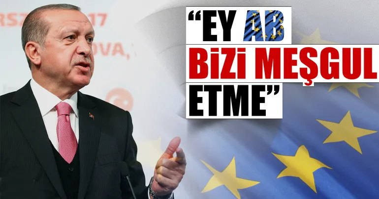 Ey AB, bizi meşgul etme