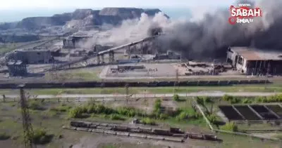 Rusya, Azovstal fabrikasını vurmaya devam ediyor | Video