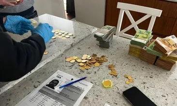 Mersin soruşturmasında yeni görüntüler! Ali Özbaran'ın evinden servet çıktı #mersin