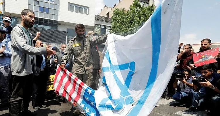 İran’da İsrail ve ABD protesto edildi