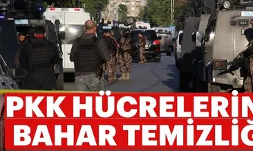 Ankara’da PKK hücrelerine bahar temizliği