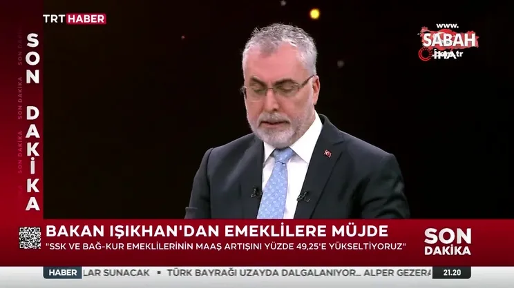 Bakan Işıkhan emekliye ek zam müjdesini böyle duyurdu