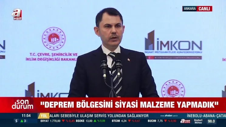 Bakan Kurum, yeni konut projesini duyurdu | Video