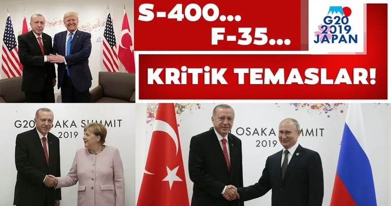 Başkan Erdoğandan G-20 Zirvesinde yoğun diplomasi trafiği! Erdoğan- Trump görüşmesi...