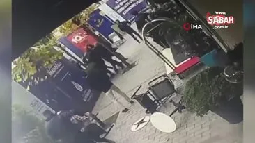 Karaköy’de börekçide bıçaklı avukat dehşeti kamerada | Video