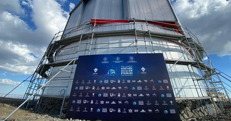 Doğu Anadolu Gözlemevi’nde çalışmalar sürüyor! Tamamlandığında Türkiye’nin en büyük teleskobu olacak