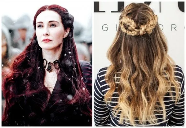 Fantastik bir dünyanın bir parçası olduğunuzu hissettirecek Thrones saç modelleri