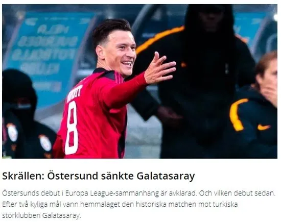 İsveç basını Galatasaray’la alay etti: Cehenneme hoş geldiniz...