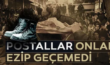 Postallar onları ezip geçemedi