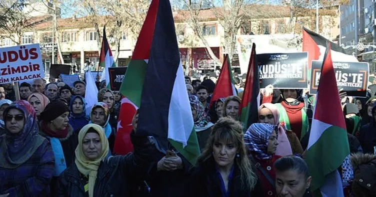 AK Parti ve İHH’dan ABD’ye Kudüs protestosu
