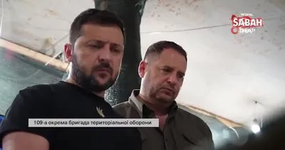 Zelenskiy’den Donetsk’teki cephe hattına ziyaret | Video