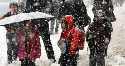 BUGÜN OKULLAR TATİL Mİ? Valilik duyurdu: 15 Ocak Pazartesi kar tatili olan iller hangileri?