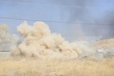 Musul'da operasyonun ikinci günü yoğun çatışmalarla devam ediyor