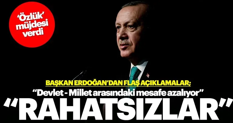 Başkan Erdoğan’dan önemli açıklamalar: 8 değil 24 saat halkla iç içe mesai