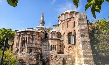 İşte 1400 yıl önce inşa edilen Kariye Camii...