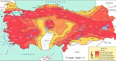 MTA DİRİ FAY HATTI SORGULAMA: İstanbul, Ankara, İzmir, Bursa’da 1. derece deprem riski olan ilçeler açıklandı